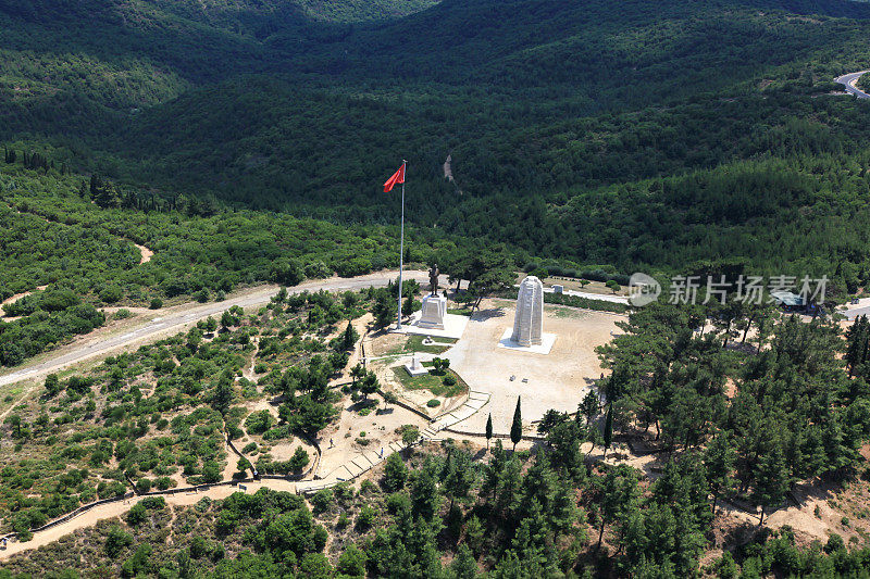 土耳其Gallipli Canakkale的纪念碑